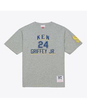 Mitchell & Ness Ken Griffey Jr. Seattle Mariners Player Collection Premium T-shirt - Gray