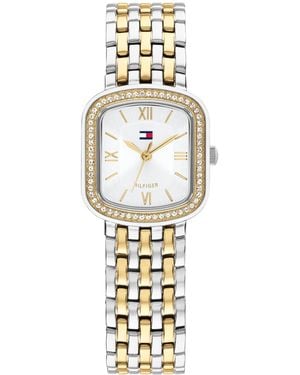 Tommy Hilfiger Quartz Two-tone Stainless Steel Bracelet Watch 22mm - Metallic