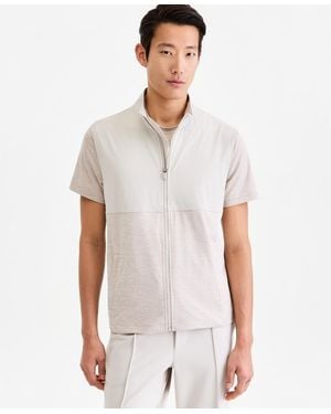 Alfani Knit Performance Vest - White