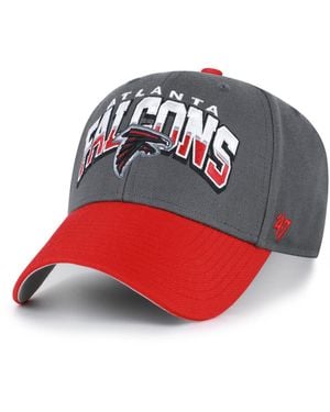 '47 Atlanta Falcons Split Block Mvp Adjustable Hat - Red