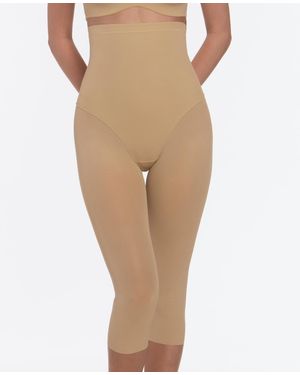 Dominique Madeleine Firm Control High Waist Long Leg Shaper - Natural
