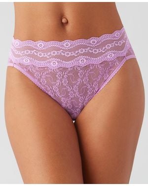 B.tempt'd By Wacoal Lace Kiss High-leg Brief Underwear 978382 - Purple