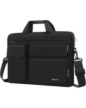 Mosiso 15-15.6 Inch Laptop Shoulder Bag - Black