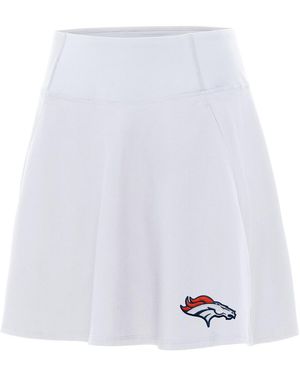 Antigua Denver Broncos Chip Skort - White