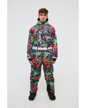 OOSC Stairway To Heaven Ski Suit - Blue