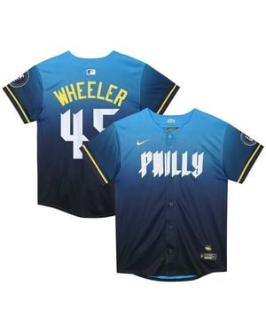 Nike Preschool Zack Wheeler Philadelphia Phillies 2024 City Connect Limited Player Jersey - Blue