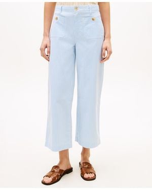 Tommy Hilfiger Twill Patch Pocket All-over Print Chinos Pants - Blue