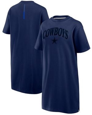 Fanatics Dallas Cowboys Elements Go Tri-blend Dress - Blue