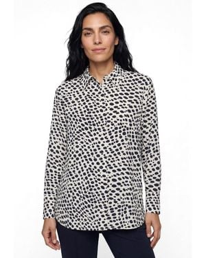 Olsen Pebble Print Shirt - Blue