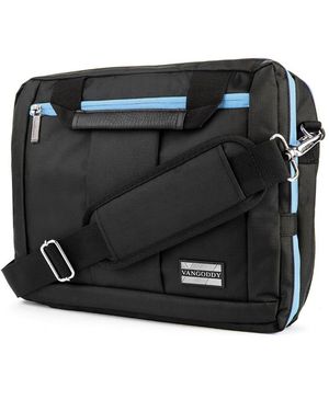 Vangoddy El Prado Laptop Messenger Bag Fit Up To 14 To 15.6 - Black