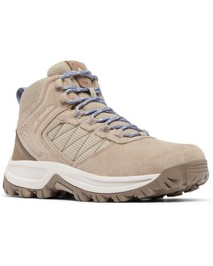 Columbia Transverse Waterproof Slip-resistant Hiking Suede Booties - Gray