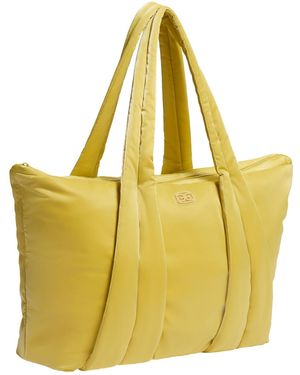 Sam Edelman Trissa Nylon Large Tote Bag - Yellow