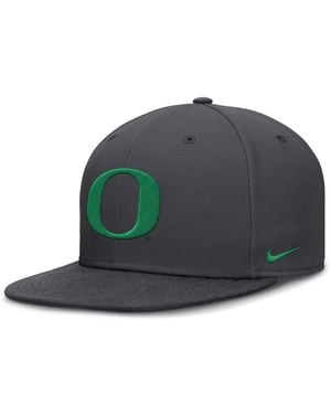 Nike Oregon Ducks Pro Flat-bill Baseball Cap - Green