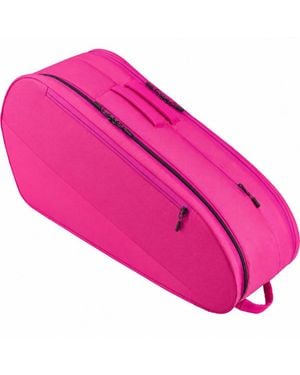Peneyon Tennis Racquet Bag Holds Up To 6 Racquets Climate Control Shoe Pocket Backpack Carry System - Pink
