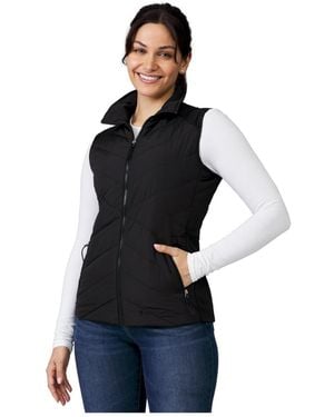 Free Country Quilted Hybrid Vest - Blue