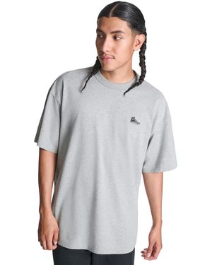 Converse Loose Fit Sneaker Patch T-shirt - Gray