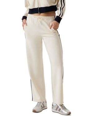 Guess Hoshi Side-band Straight-leg jogger Pants - White