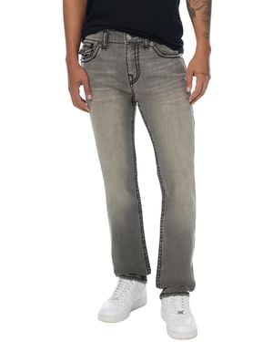 TRUE RELIGION Rocco Super T Slim-fit Skinny Jeans - Gray