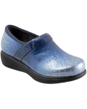 Softwalk Meredith Sport Clog - Blue
