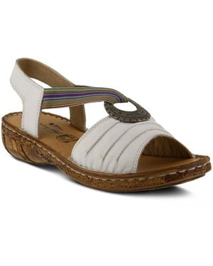 Spring Step Karmel Wedge Sandal - Brown