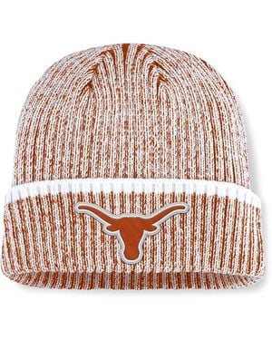 Fanatics Texas Orange/white Texas Longhorns Haze Cuffed Knit Hat - Multicolor