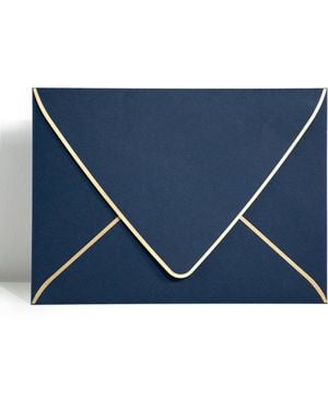 Gnuadz Invitation Envelopes Self Seal V Flap - Blue