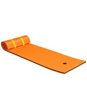 Hongge 3 Layers Tear Resistant Relaxing Foam Floating Pad - Orange