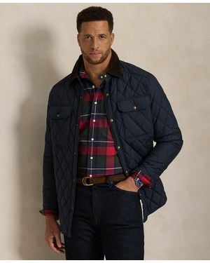Polo Ralph Lauren Big & Tall Plaid Oxford Shirt - Blue