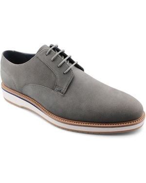 Blake McKay Dalton Dress Casual Hybrid Lace-up Plain Toe Leather Shoes - Gray