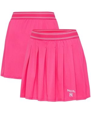 Antigua New York Yankees Spring Training Retro Skort - Pink