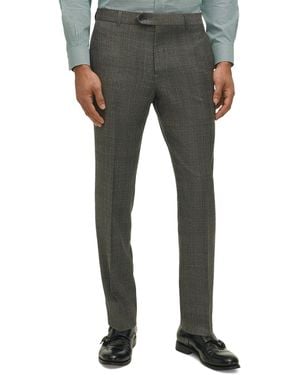 Brooks Brothers Classic-fit Wool-blend Suit Pants - Gray