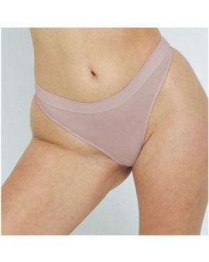 Mindd Regular Rise Thong - Natural