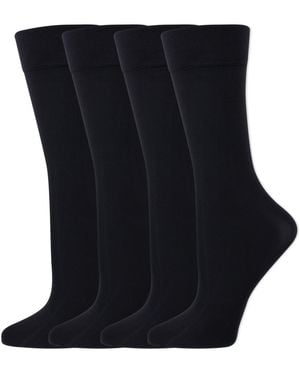 Ralph Lauren 4-pack Mesh Sheer Trouser Socks - Blue