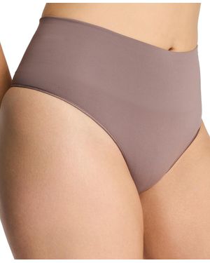 Spanx Ecocare Shaping Thong Underwear 40048r - Purple
