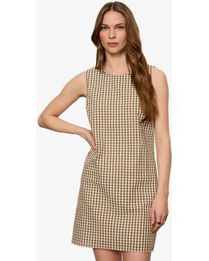 Sanctuary Sleeveless Seersucker Mini Dress - Multicolor