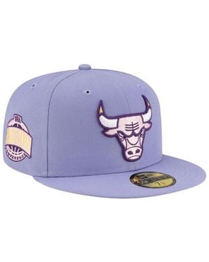 KTZ 59fifty Color Pack Chicago Bulls Fitted Hat - Blue