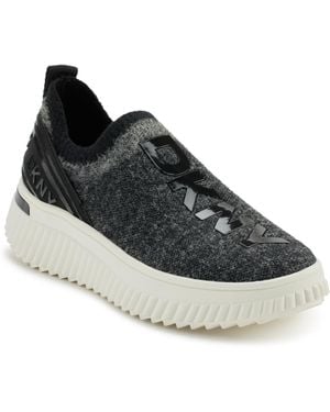 DKNY Leighton Slip On Sneakers - Black