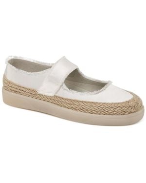 J/Slides Horizon Mary Jane Sneaker - White