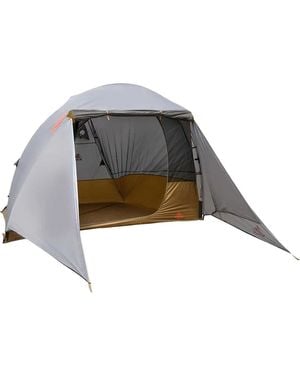 Kelty Caboose 4 Tent: 4-person 3-season Camping Shelters And Tarps - Gray