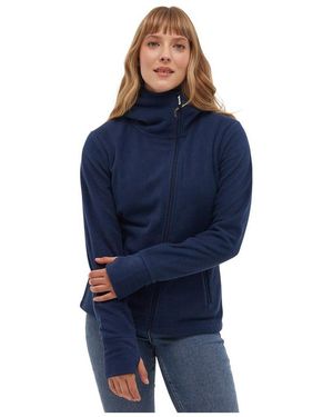 Bench DNA Ninja Microfleece Asymmetric Zip-up - Blue