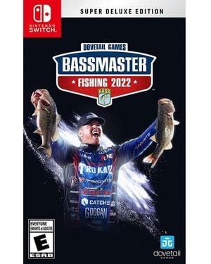 Maximum Games Bassmaster Fishing 2022 Super Deluxe Edition - Blue