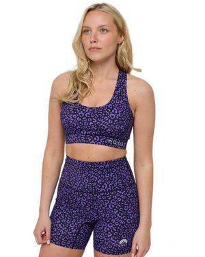 OOSC High Support Elite Crossback Sports Bra - Blue