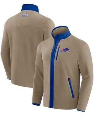 Fanatics Darius Rucker Collection By X Nfl Buffalo Bills Heavyweight Polar Fleece Full-zip Jacket - Blue