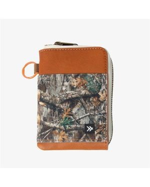 Thread Wallets Realtree Edge Zipper Wallet - Gray