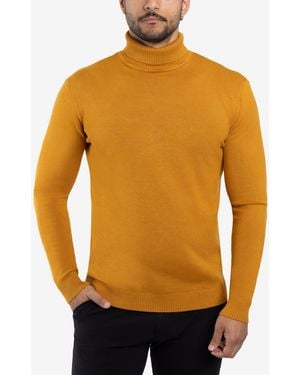 Xray Jeans X-ray Turtleneck Pull Over Sweater - Orange