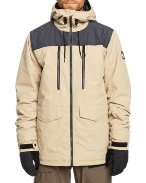 Quiksilver Snow Fairbanks Jacket - Natural