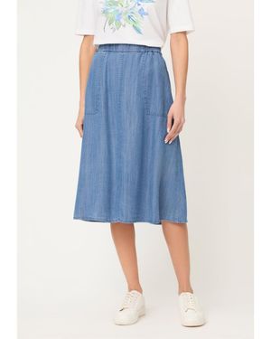 Olsen Relaxed Skirt - Blue
