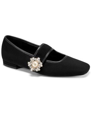 KARL LAGERFELD Mary Jane Flats - Black