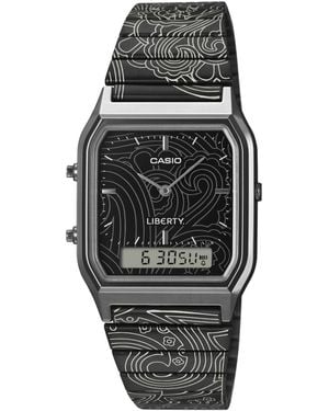 G-Shock Japanese Quartz Liberty Limited Edition Ip Stainless Steel Watch - Black