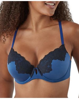 Maidenform Comfort Devotion Your Lift Underwire Bra Dm1195 - Blue